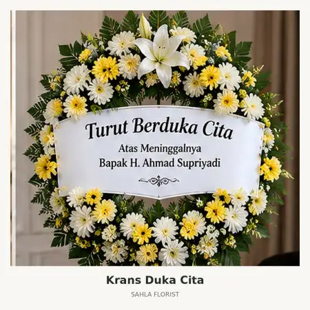 Krans Bunga Duka Pakuwon City